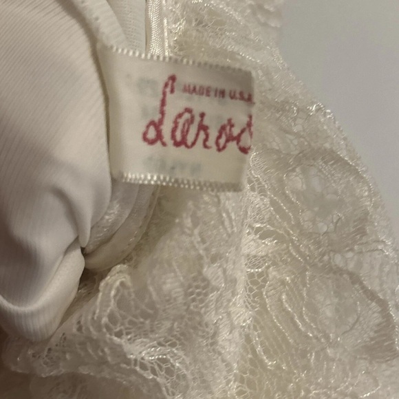 Vintage Laros Women’s Elegant White Lace Nightgown/Lingerie Size 34 ( Fits 4 US) - Picture 3 of 8